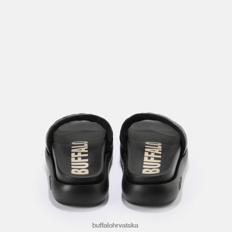 crno Buffalo rey poplun slide vegan |slajdova TDD6T831